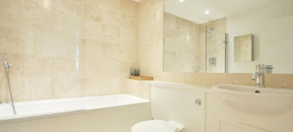 tiled bathroom